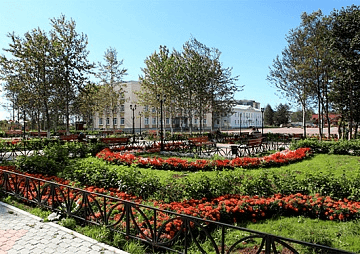 Вид на центральную площадь